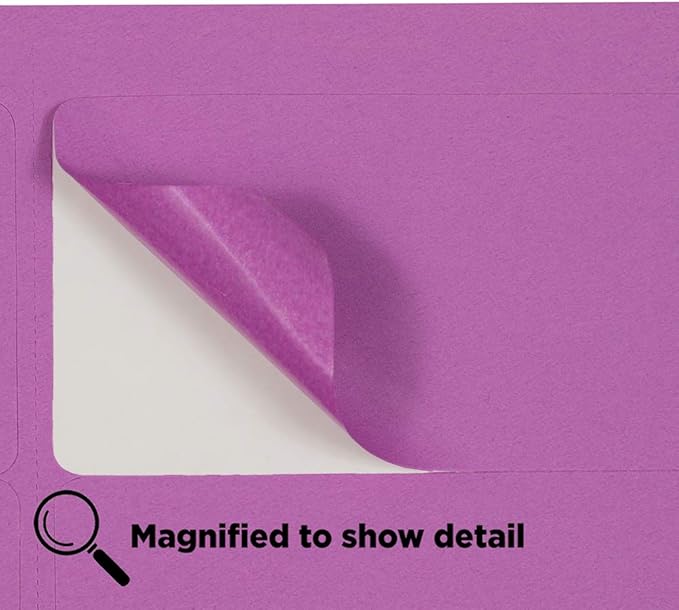 JAM PAPER Shipping Address Labels - Standard Mailing - 2 x 4 - Violet - 120/Pack | Address Labels - TrueDesk
