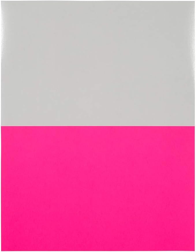 JAM PAPER Shipping Labels - Half Page - 5 1/2 x 8 1/2 - Neon Pink - 50/Pack | Address Labels - TrueDesk