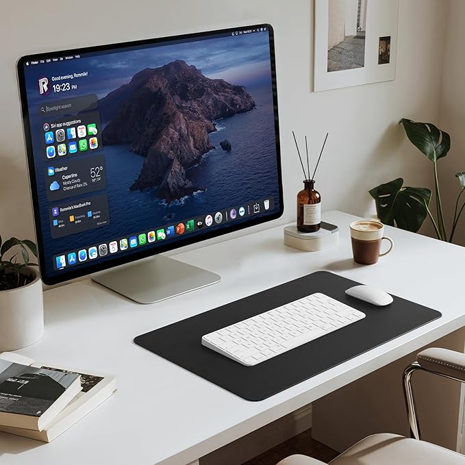 Jotsome Leather Desk Pad Mat, Non - Slip Desk Blotter Pad - Desk Protector for Office, Home, Lap Desk, Laptop, and Desktop | Desk Pads Blotters - TrueDesk