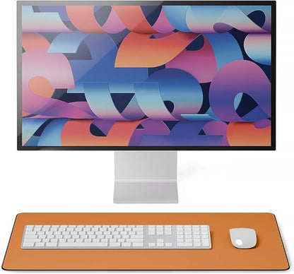 Jotsome Leather Desk Pad Mat, Non - Slip Desk Blotter Pad - Desk Protector for Office, Home, Laptop, and Desktop | Desk Pads Blotters - TrueDesk