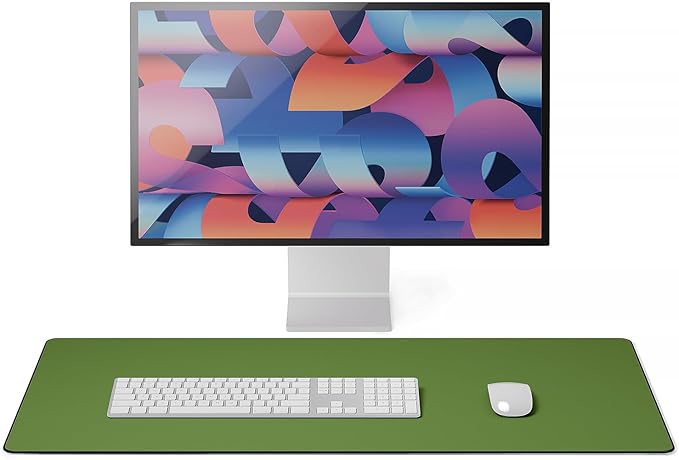 Jotsome Leather Desk Pad Mat, Non - Slip Desk Blotter Pad - Desk Protector for Office, Home, Laptop, and Desktop | Desk Pads Blotters - TrueDesk