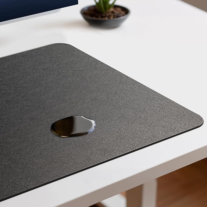 Jotsome Leather Desk Pad Mat, Non - Slip Desk Blotter Pad - Desk Protector for Office, Home, Laptop, and Desktop | Desk Pads Blotters - TrueDesk