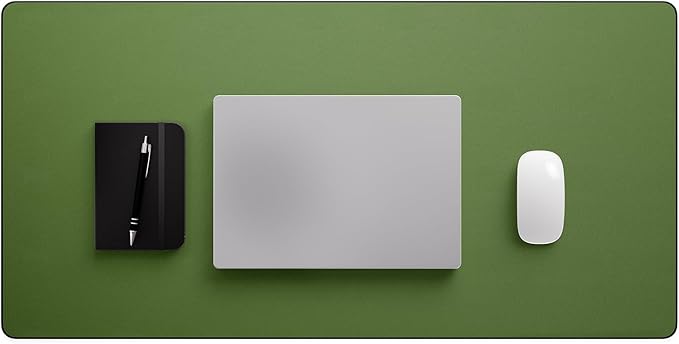 Jotsome Leather Desk Pad Mat, Non - Slip Desk Blotter Pad - Desk Protector for Office, Home, Laptop, and Desktop | Desk Pads Blotters - TrueDesk