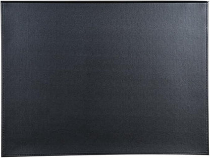 KINGFOM 18''x14'' Large Rectangle A3 Desk Writing & Drawing Desk Pad &Board Table Protector Mat with Paper Clip on Top Black | Desk Pads Blotters - TrueDesk