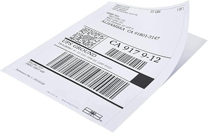 LabelMore 200 Sheets, Printable Sticker Paper, 8.5" x 11" Sticker Printer Paper Sheet for Laser & Inkjet Printers | Laser Inkjet Printer Labels - TrueDesk