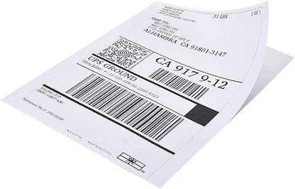 LabelMore 200 Sheets, Printable Sticker Paper, 8.5" x 11" Sticker Printer Paper Sheet for Laser & Inkjet Printers | Laser Inkjet Printer Labels - TrueDesk