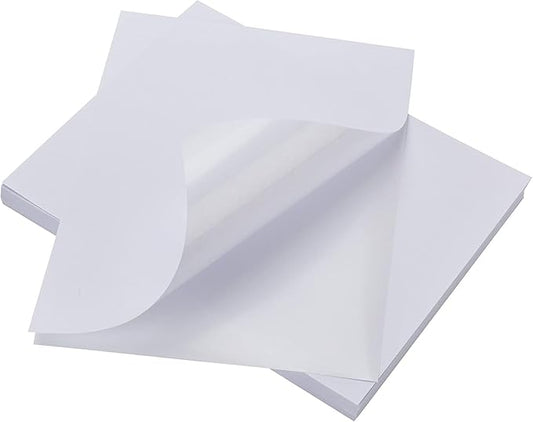 LabelMore 200 Sheets, Printable Sticker Paper, 8.5" x 11" Sticker Printer Paper Sheet for Laser & Inkjet Printers | Laser Inkjet Printer Labels - TrueDesk