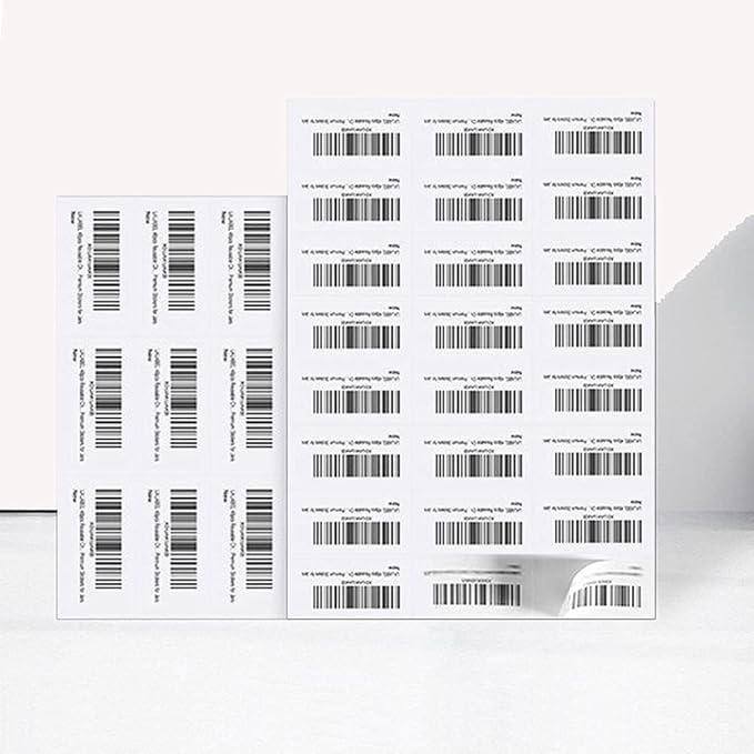 LabelMore 30 up Labels 1" X 2 - 5/8" Shipping Address FBA Label for Laser and Inkjet Printers (1,000 Sheets, 30,000 Labels) | Laser Inkjet Printer Labels - TrueDesk
