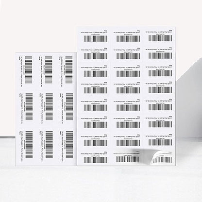 LabelMore 30 up Labels 1" X 2 - 5/8" Shipping Address FBA Label for Laser and Inkjet Printers (1,000 Sheets, 30,000 Labels) | Laser Inkjet Printer Labels - TrueDesk