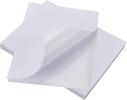 LabelMore 8.5 x 11 Full Sheet Sticker Label for Laser & Inkjet Printers, 2000 mailing Shipping Labels, White | Laser Inkjet Printer Labels - TrueDesk