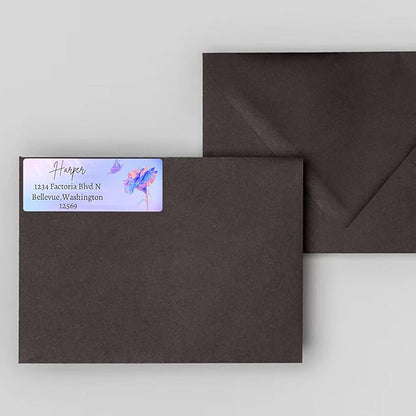 LINMAGCO Personalized Return Address Labels Gold 500 Pcs Mail Labels for Envelopes Weddings Self Adhesive Rectangle Elegant Name Stickers…… | Address Labels - TrueDesk