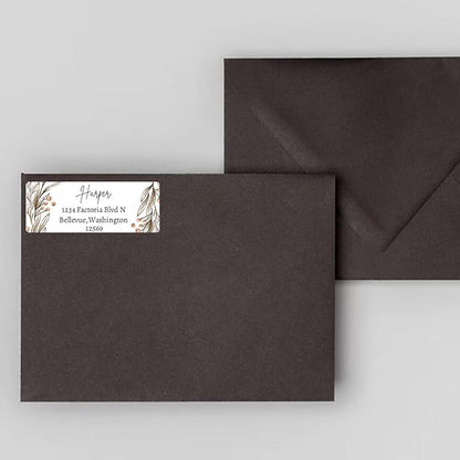 LINMAGCO Personalized Return Address Labels Gold 500 Pcs Mail Labels for Envelopes Weddings Self Adhesive Rectangle Elegant Name Stickers…… | Address Labels - TrueDesk