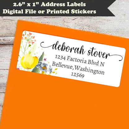 LINMAGCO Personalized Return Address Labels Gold 500 Pcs Mail Labels for Envelopes Weddings Self Adhesive Rectangle Elegant Name Stickers…… | Address Labels - TrueDesk