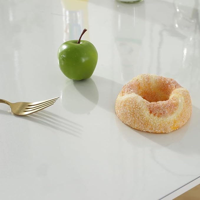 LovePads Clear Table Cover Protector 42 x 78 Inch, 1.5mm Thick Plastic Table Cover, Table Protector for Dining Room Table, Waterproof Vinyl Tablecloth Table Pad Mat for Kitchen, Dresser, Writing Desk | Table Pads - TrueDesk