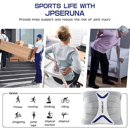 Lower Back Brace for Pain Relief & Posture Correction - Bionic Y - Back Support System with Adjustable 3D Knit Belt, Breathable Lumbar Pad - Medical Grade for Herniated Disc, Sciatica, Scoliosis, Arthritis | Back Braces - TrueDesk