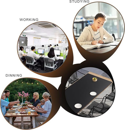 MAIDERN Leather Desk Mat Large XL, 70.8” x 40” Reversible Office Desk Pad Mat, Cork & Leather Large Mouse pad for Desk, Waterproof Computer Desk Mat for Gaming Home Office (Black) | Desk Pads Blotters - TrueDesk
