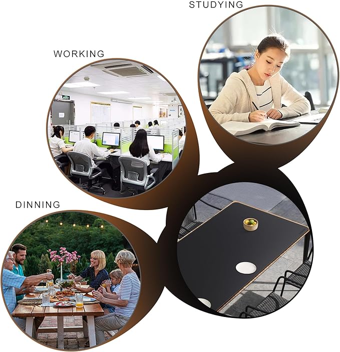 MAIDERN Leather Desk Mat Large XL, 78.7” x 40” Reversible Office Desk Pad Mat, Cork & Leather Large Mouse pad for Desk, Waterproof Computer Desk Mat for Gaming Home Office (Black) | Desk Pads Blotters - TrueDesk