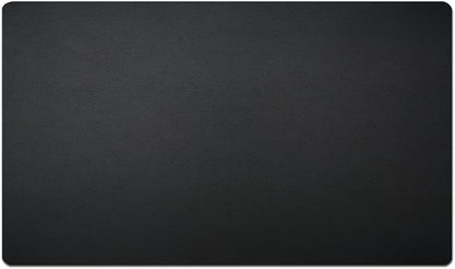 Nekmit Leather Desk Blotter Pad 24 x 14 Inches, Flat, Non - Slip, Waterproof, Black | Desk Pads Blotters - TrueDesk