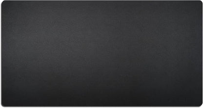 Nekmit Leather Desk Blotter Pad 34 x 17 Inches, Flat, Non - Slip, Waterproof, Black | Desk Pads Blotters - TrueDesk