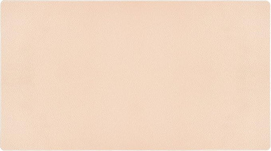 Nekmit Leather Desk Blotter Pad 36 x 20 Inches, Flat, Non - Slip, Waterproof, Apricot, Ideal for Office and Home and More | Desk Pads Blotters - TrueDesk