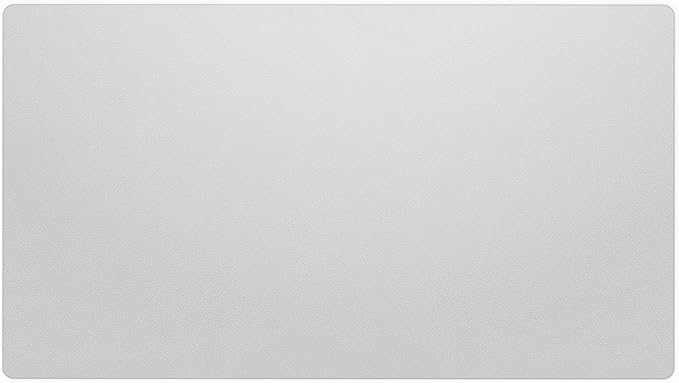 Nekmit Leather Desk Blotter Pad 36 x 20 Inches, Flat, Non - Slip, Waterproof, Gray | Desk Pads Blotters - TrueDesk
