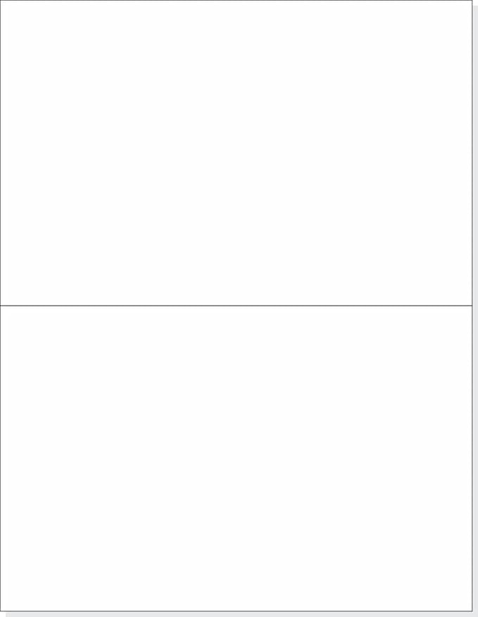 NextDayLabels Half Sheet Shipping Labels 5.5" x 8.5" – Printable Blank Labels for Laser & Inkjet Printers, White Self - Adhesive Stickers, 2 Per Page for Ship, FBA, UPS & FedEx, Made in USA, 25 Pack | Laser Inkjet Printer Labels - TrueDesk