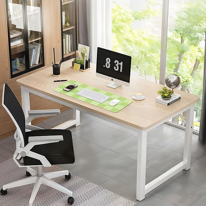 Non - Slip Desk Pad, Mouse Pad, Waterproof PU Leather Desk Protector, Large Desk Blotter, Easy Clean Laptop Desk Writing Mat for Work/Home/Decor(Green 31.5" x 12") | Desk Pads Blotters - TrueDesk