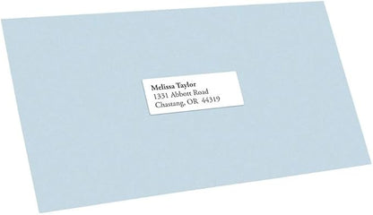 Office Depot White Inkjet/Laser Address Labels, 1in. x 2 5/8in., Pack Of 750, 505 - O004 - 0003 | Laser Inkjet Printer Labels - TrueDesk