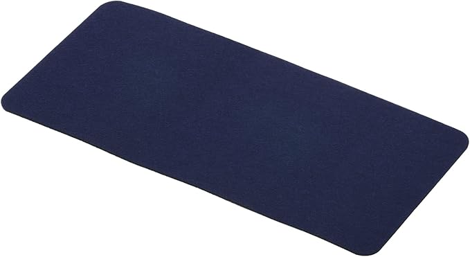 PATIKIL 28"x13" Desk Mat Protector, Felt Dual Side Mouse Pad Writing Mat for Office Home, Blue | Mouse Pads - TrueDesk