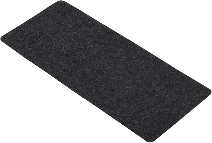 PATIKIL 28"x13" Desk Mat Protector, Felt Dual Side Mouse Pad Writing Mat for Office Home, Gray | Mouse Pads - TrueDesk