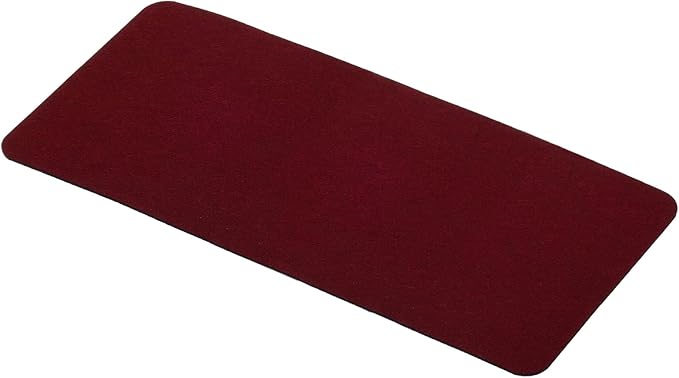 PATIKIL 28"x13" Desk Mat Protector, Felt Dual Side Mouse Pad Writing Mat for Office Home, Red | Mouse Pads - TrueDesk