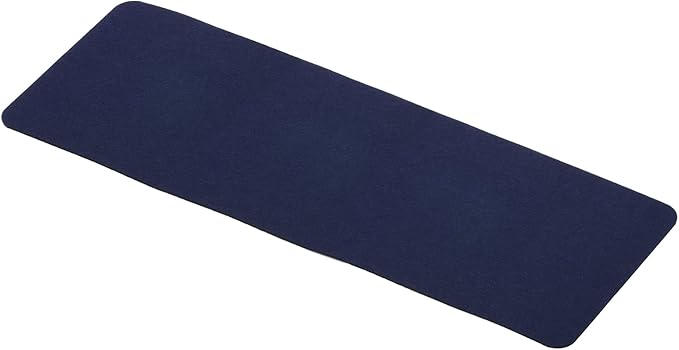 PATIKIL 35"x13" Desk Mat Protector, Felt Dual Side Mouse Pad Writing Mat for Office Home, Blue | Mouse Pads - TrueDesk