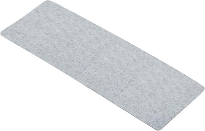 PATIKIL 35"x13" Desk Mat Protector, Felt Dual Side Mouse Pad Writing Mat for Office Home, Light Gray | Mouse Pads - TrueDesk