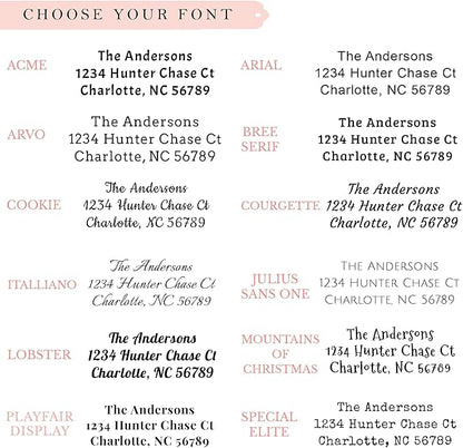 Personalized Return Address Labels Stickers - 150 Matte Custom Mailing Labels for Envelopes, Self Adhesive Flat Sheet Rectangle Personalized Name Stickers | Address Labels - TrueDesk