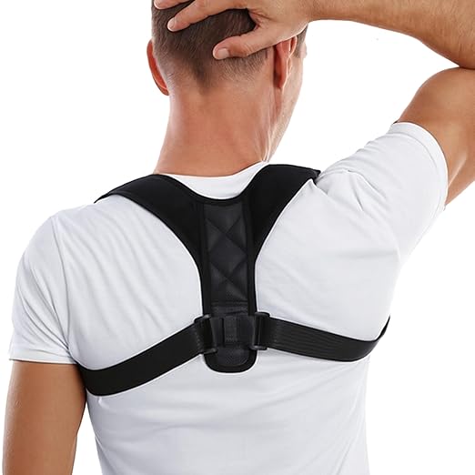 Posture Corrector for Men And Women - Thin & Invisible Back Brace for Posture - Adjustable Back Support Brace - Relieve Upper Back Discomfort & Regain Confidence, L(38 - 48inch) 1PCS | Back Braces - TrueDesk