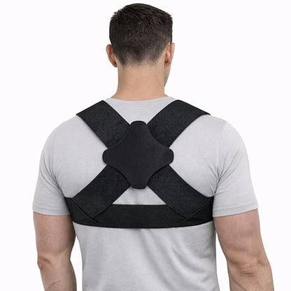 Posture Corrector for Women and Men - Lightweight Upper Back Brace Posture Corrector for Neck Shoulder & Back Pain Relief Under Clothes - Invisible Shoulder Support Brace Improve Posture Correct Hunchback Slouching | Back Braces - TrueDesk