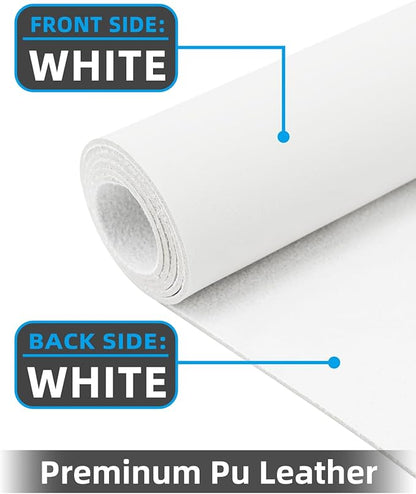 PULeather Non - Slip Desk Mat, Large Mouse Pad & Laptop Desk Pad - Waterproof Writing Pad for Office & Home (Ivory White, 35.4" x 17") | Desk Pads Blotters - TrueDesk