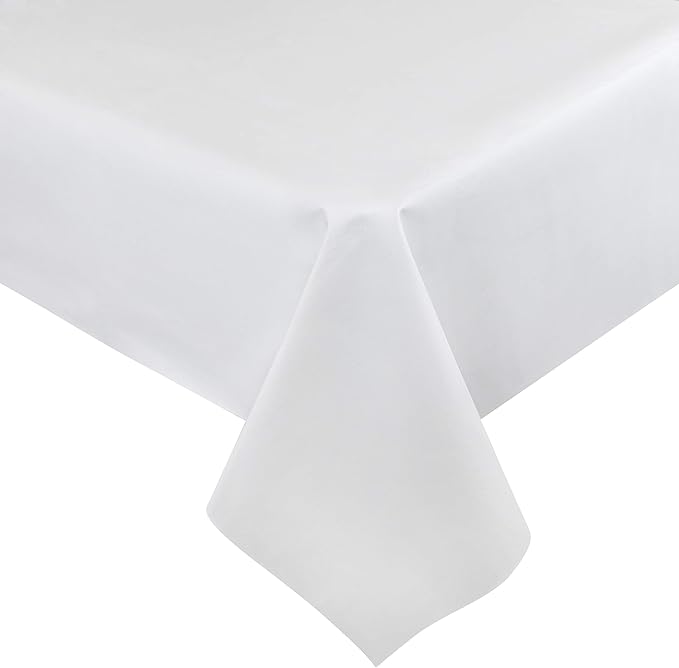 Quality Table Pad Protector, Superior Protection from Spills, Scratches & Heat - Reusable Table Cloth with Cushion Flannel Backing (90" L x 54" W) | Table Pads - TrueDesk