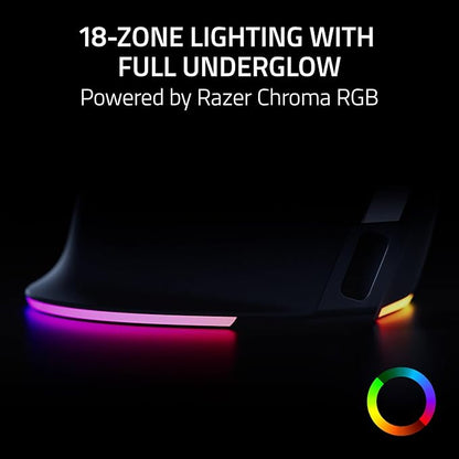 Razer Pro Click V2 Vertical Wireless Mouse: 6 Button Ergonomic Design - One Click AI Prompt - Supports Windows & Mac - Multi Device Connectivity via 2.4GHz, Bluetooth, or USB C Wired Mode - Chroma RGB | Mice - TrueDesk