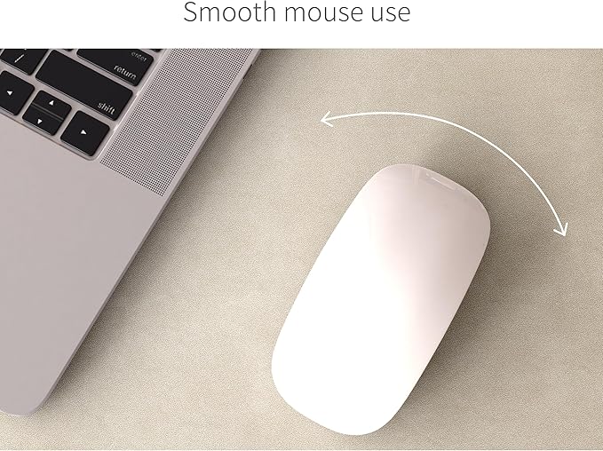 RENMTURE Desk Pad, Cork & PU Leather Desk Mat, Large Mouse pad, Non - Slip Desk Protector and Blotter, Waterproof Writing Pad, Desk Accessories and Organizers for Home Office (Golden,32"x16") | Desk Pads Blotters - TrueDesk