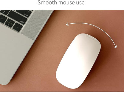 RENMTURE Desk Pad, Cork & PU Leather Desk Mat, Large Mouse pad, Non - Slip Desk Protector and Blotter, Waterproof Writing Pad, Desk Accessories and Organizers for Home Office (Brown, 36"x17") | Desk Pads Blotters - TrueDesk