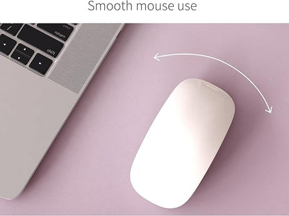 RENMTURE Dual - Sided Large Desk Pad, Faux Leather Natural Cork Mouse pad, Desk Accessories Protector, for Office and Home Work (Dusky Pink, 32"x16") | Desk Pads Blotters - TrueDesk