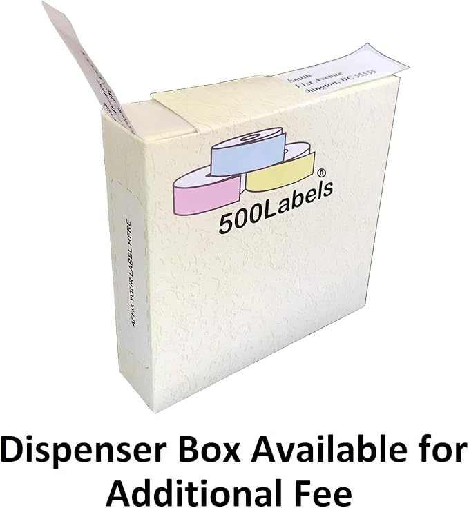 Return Address Labels - Roll of 250 Personalized Labels (Gold) | Address Labels - TrueDesk