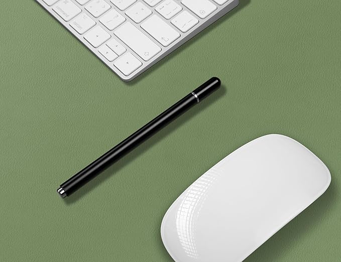 Roslim Leather Desk Pad Protector,Mouse Pad,Non - Slip Computer Mat for Desk,PU Leather Office Desk Mat for Home & Office,Waterproof Laptop Desk Blotter for Keyboard and Mouse,Olive Green ((17''X48'') | Mouse Pads - TrueDesk