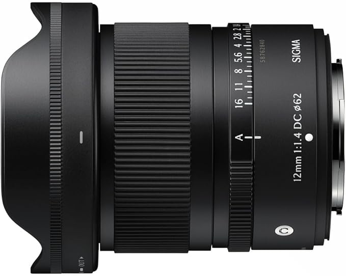 Sigma 12mm f/1.4 DC Contemporary FUJIFILM X (416975) Bundle. The Ideal Lens for Professional Portraits, Weddings Indoor/Outdoor Adventure, Wildlife, Travel, Sarfari, Photography use + Accessories | SLR Camera Lenses - TrueDesk