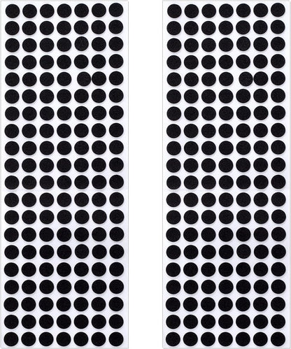 SmallCat 280 Pcs Small Felt Furniture Pads, Furniture Pads for Hardwood Floors, Furniture Felt Pads, Round Felt Pads for Chair Legs Desks Drawers Vases Photo Frames Cabinets Doors - Black (0.39'') | Furniture Pads - TrueDesk