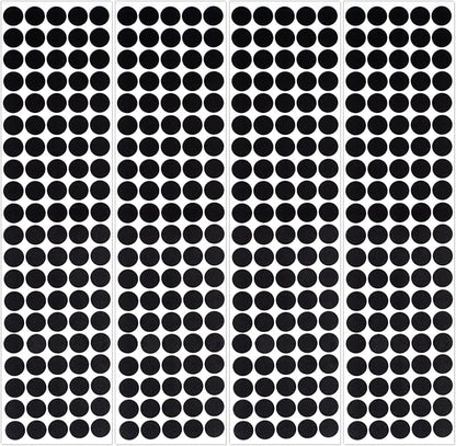 SmallCat 400 Pcs Small Felt Furniture Pads, Self - Adhesive EVA Foam Dot Circles, Round Felt Furniture Stickers for Desks Drawers Vases Photo Frames Cabinets Doors Candlesticks - Black (0.78") | Furniture Pads - TrueDesk