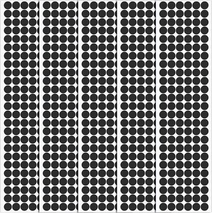SmallCat 735 Pcs Small Felt Furniture Pads, Self - Adhesive EVA Foam Dot Circles, Round Felt Furniture Stickers for Desks Drawers Vases Photo Frames Cabinets Doors Candlesticks - Black (0.59'') | Furniture Pads - TrueDesk