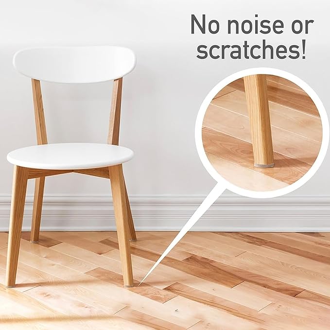 SoftTouch 1" Round Nail - On Felt Furniture Sliders, Protective Heavy - Duty Felt Pads for Wood Furniture and Hard Surfaces, 48 - Count, Beige | Furniture Pads - TrueDesk