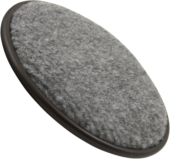 SoftTouch 2 - 1/2" Round Reusable Carpet Bottom Furniture Caster Cups for Office Chairs, Desks, and Carts, Furniture Wheel Caster Cups for Carpet and Hardwood Surfaces, 4 - Pack, Brown | Carpet Carpet Tiles - TrueDesk